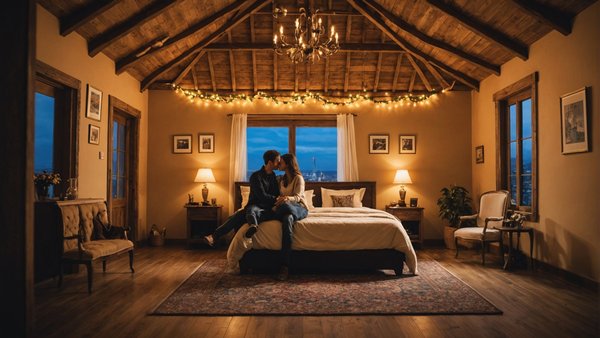 Découvre des love rooms Étonnantes pour des séjours romantiques